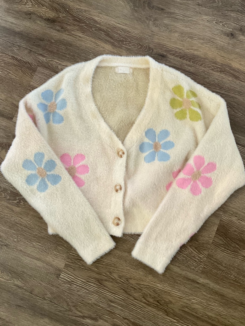 Altar’s State Floral Daisy Cardigan